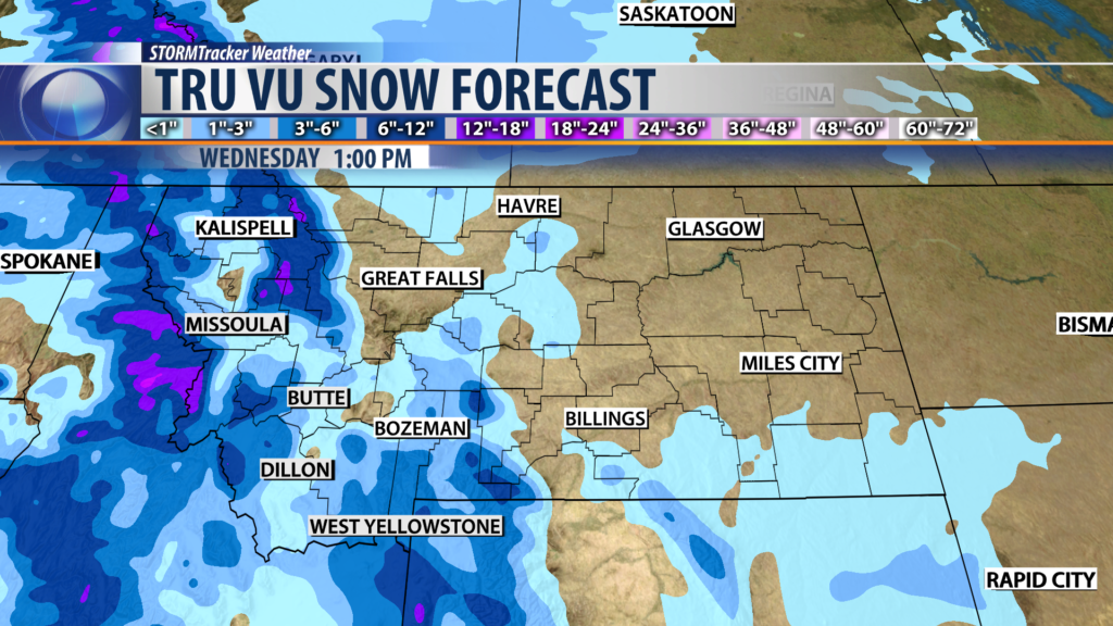 Active weather pattern and difficult wintry travel through Thursday