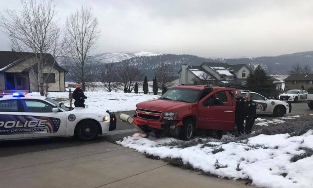 Man flees police near Missoula, homeowner holds him at gunpoint